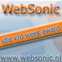 award site van de week van websonic.nl